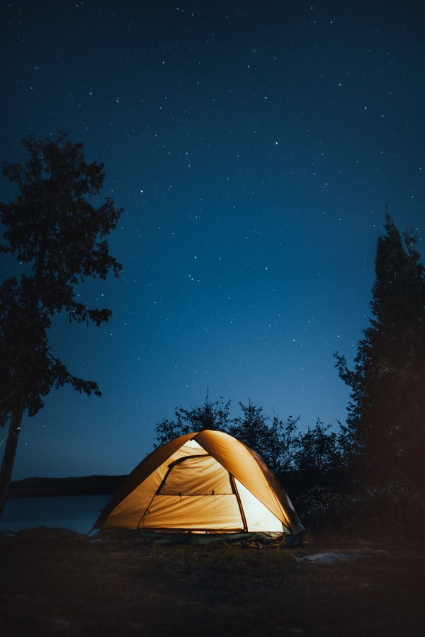 Moon Lence Pop Up Tent Family Camping Tent 4-5 Person Portable