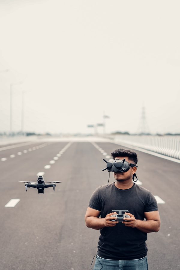Goggles Integra - Lightweight and Portable FPV Goggles, Integrated Design, Micro-OLED Screens, HD Low-Latency