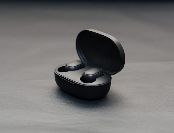 Bluetooth Headphones Wireless Earbuds 80hrs Playtime Wireless Charging Case Digital Display Sports Ear buds with Earhook Premium Deep Bass IPX7 Waterproof Over-Ear Earphones for TV Phone Laptop Black
