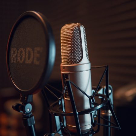 USB Microphone, Computer Cardioid Condenser PC Gaming Mic with Tripod Stand