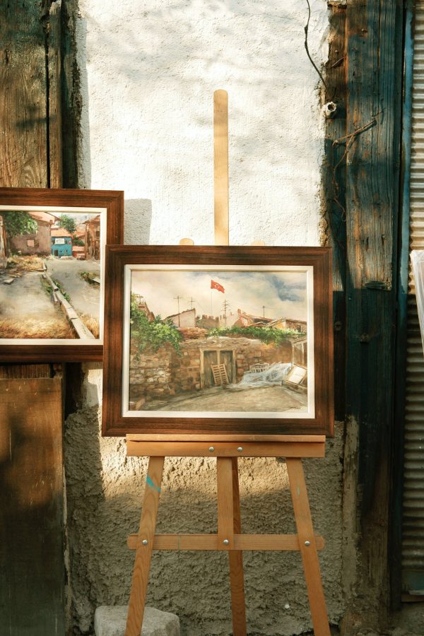 Light Luxury and Cold Scenery Oil Painting - Image 2