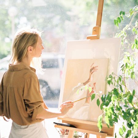 Special Healing Macaron Landscape Painting
