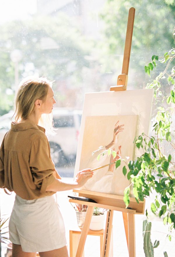 Special Healing Macaron Landscape Painting