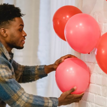 100pcs Red Balloons, 12 inch Red Latex Party Balloons