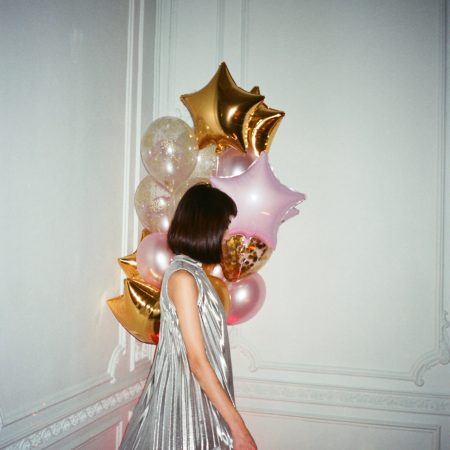 Colorful Party Balloons 12inch, 100Pcs Thickened Assorted Color Metallic Latex Balloons