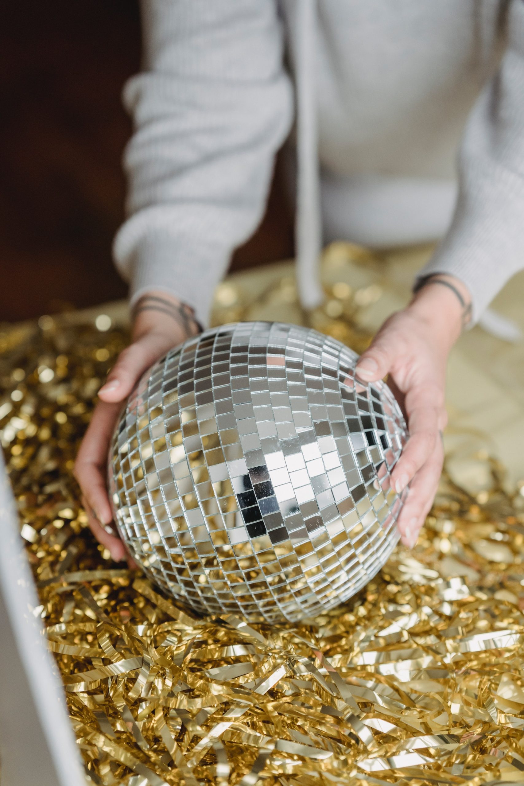 Metallic Gold and Premium Latex Black White Balloons 60 Pack